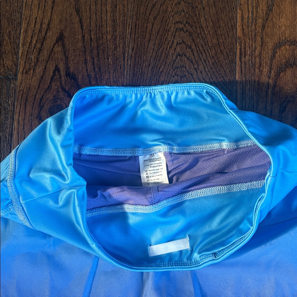 Blue and Purple Gradient Pickleball Skirt - Picture 4 of 4